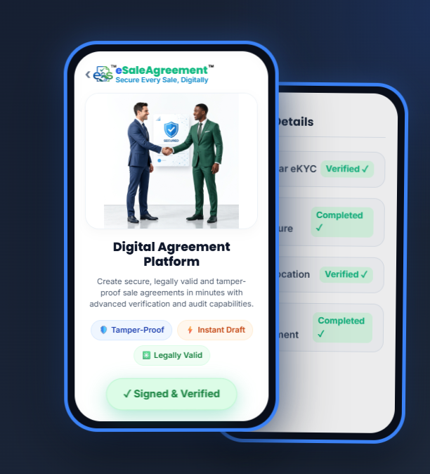 eSaleAgreement App Showcase